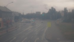 Křižovatka ulic Komenského a Velké Novosady