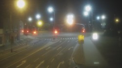 Křižovatka ulic Komenského a Velké Novosady