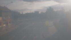 Křižovatka ulic Komenského a Velké Novosady