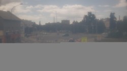 Křižovatka ulic Komenského a Velké Novosady