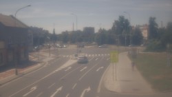 Křižovatka ulic Komenského a Velké Novosady