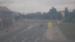 Křižovatka ulic Komenského a Velké Novosady