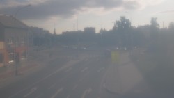 Křižovatka ulic Komenského a Velké Novosady