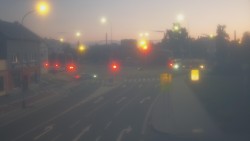 Křižovatka ulic Komenského a Velké Novosady