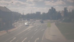 Intersection of Komenského Street and Velké Novosady Street