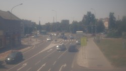 Křižovatka ulic Komenského a Velké Novosady
