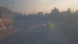Křižovatka ulic Komenského a Velké Novosady