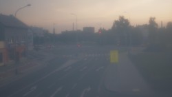 Křižovatka ulic Komenského a Velké Novosady