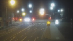 Křižovatka ulic Komenského a Velké Novosady