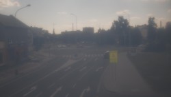 Křižovatka ulic Komenského a Velké Novosady