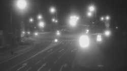 Křižovatka ulic Komenského a Velké Novosady