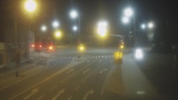 Křižovatka ulic Komenského a Velké Novosady