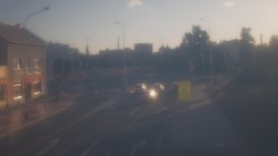 Křižovatka ulic Komenského a Velké Novosady