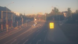 Křižovatka ulic Komenského a Velké Novosady