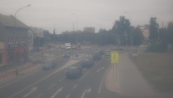 Skrzyżowanie ulic Komenskiego i Velké Novosady