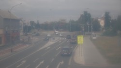 Skrzyżowanie ulic Komenskiego i Velké Novosady