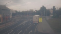 Křižovatka ulic Komenského a Velké Novosady