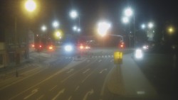Křižovatka ulic Komenského a Velké Novosady
