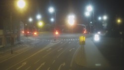 Skrzyżowanie ulic Komenskiego i Velké Novosady