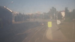 Křižovatka ulic Komenského a Velké Novosady