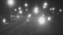 Křižovatka ulic Komenského a Velké Novosady