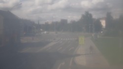 Křižovatka ulic Komenského a Velké Novosady