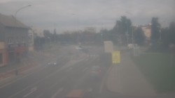 Skrzyżowanie ulic Komenskiego i Velké Novosady