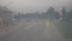 Křižovatka ulic Komenského a Velké Novosady