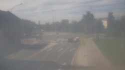 Křižovatka ulic Komenského a Velké Novosady