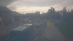 Křižovatka ulic Komenského a Velké Novosady
