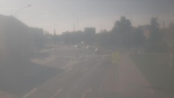 Křižovatka ulic Komenského a Velké Novosady