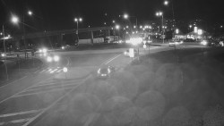 Křižovatka ulic Velká Dlážka a Polní