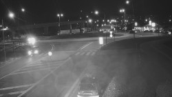 Křižovatka ulic Velká Dlážka a Polní