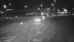 Křižovatka ulic Velká Dlážka a Polní