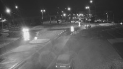 Křižovatka ulic Velká Dlážka a Polní