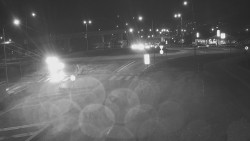 Křižovatka ulic Velká Dlážka a Polní