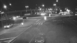 Křižovatka ulic Velká Dlážka a Polní