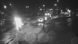 Křižovatka ulic Velká Dlážka a Polní