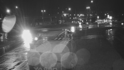 Křižovatka ulic Velká Dlážka a Polní