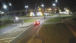 Křižovatka ulic Velká Dlážka a Polní