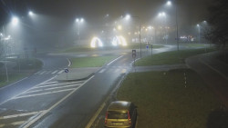 Křižovatka ulic Velká Dlážka a Polní