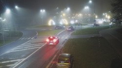 Křižovatka ulic Velká Dlážka a Polní