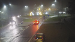 Křižovatka ulic Velká Dlážka a Polní