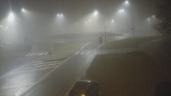 Křižovatka ulic Velká Dlážka a Polní