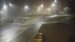 Křižovatka ulic Velká Dlážka a Polní