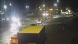 Křižovatka ulic Velká Dlážka a Polní