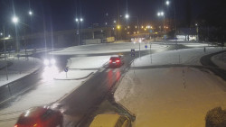 Křižovatka ulic Velká Dlážka a Polní