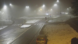 Křižovatka ulic Velká Dlážka a Polní