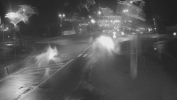 Křižovatka ulic Velká Dlážka a Polní