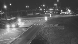 Křižovatka ulic Velká Dlážka a Polní